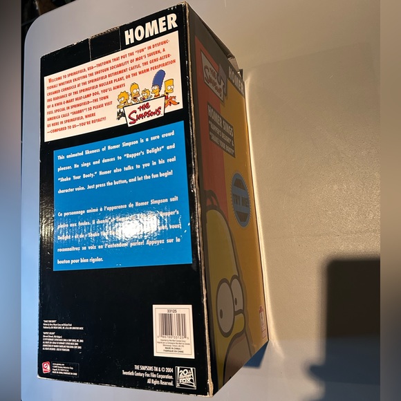 The Simpsons Homer Rappers Delight Y2K Rare Collectible Pop Culture Vintage - Picture 8 of 13